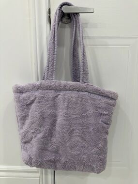 Zara | Lavender Terry Cloth Tote Bag